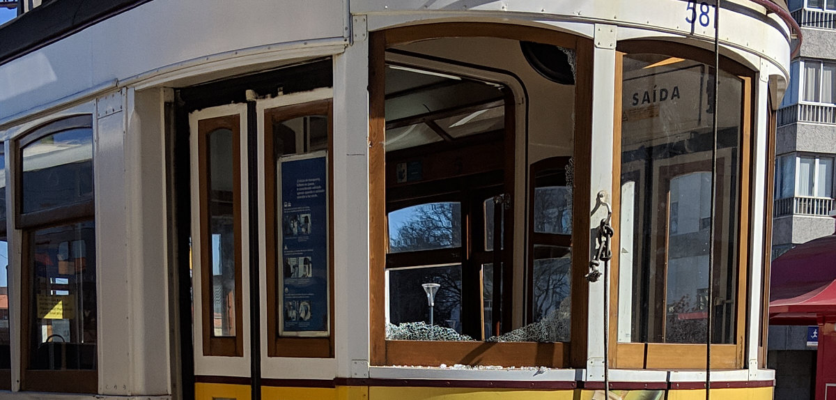 Lisbon tram bus hit tram in crash